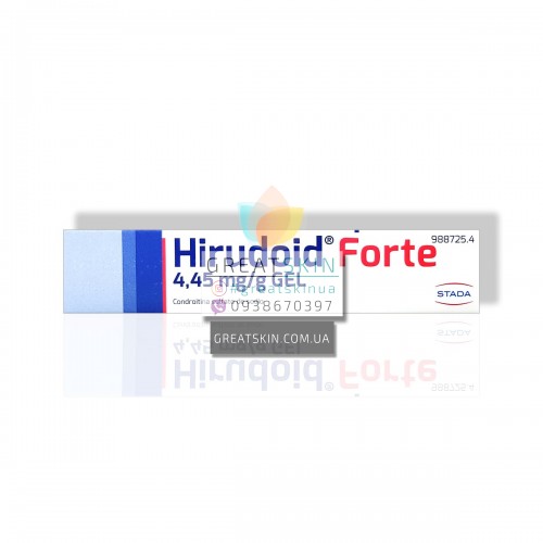 Hirudoid Forte гель (4,45 мг/г хондроитина сульфата натрия) для регенерации хрящевой ткани в суставах | 60г
